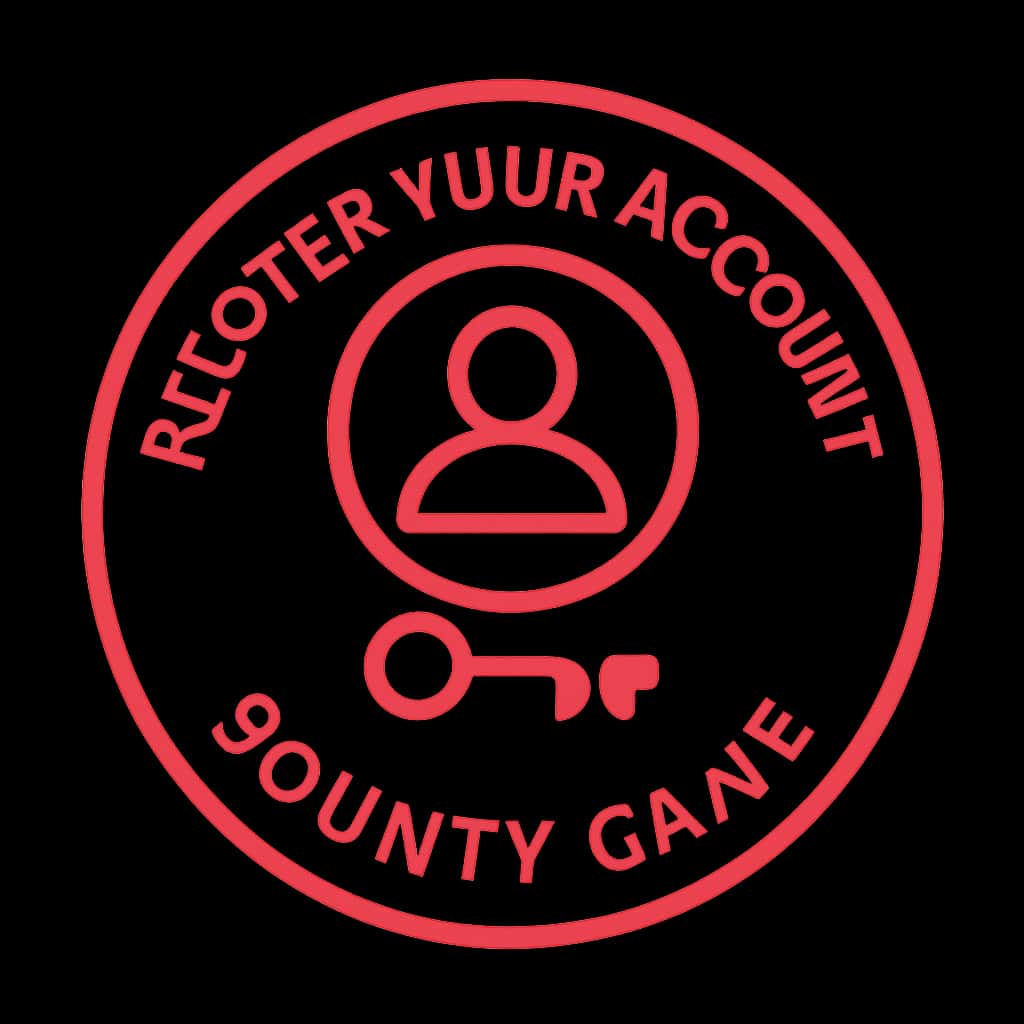 Icon representing account recovery assistance for Bounty Game.