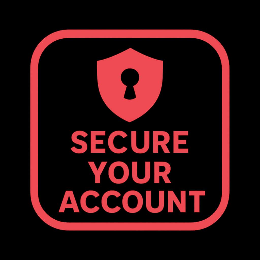 An icon for account security guidance in Bounty Game.