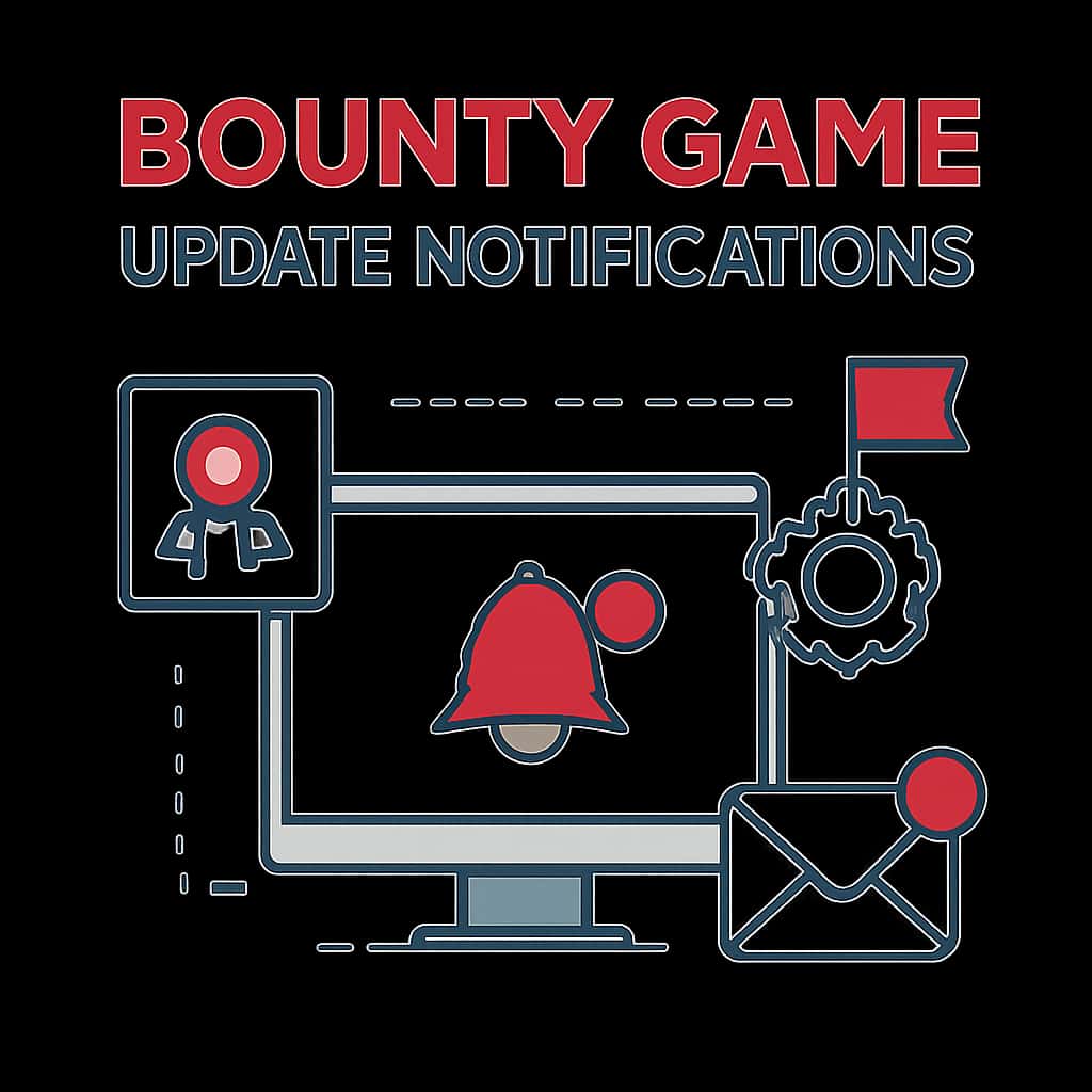An educational diagram explaining Bounty Game Update Notifications.