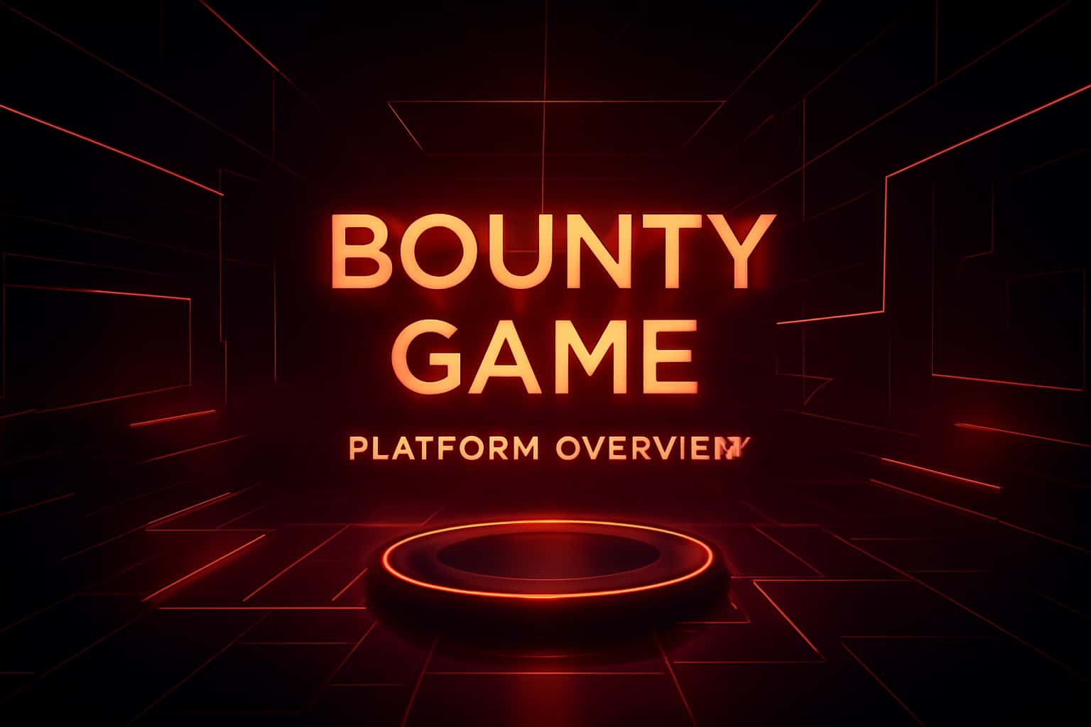 Futuristic gaming interface background.