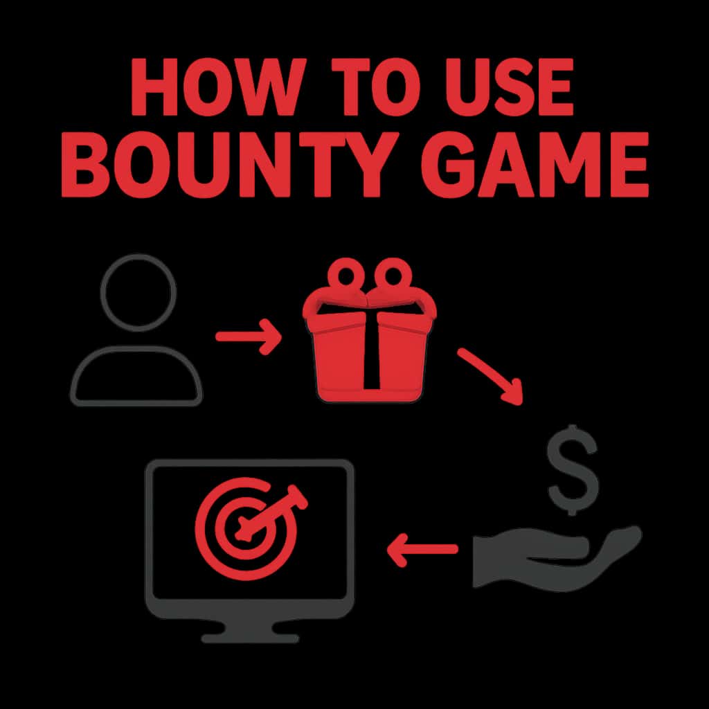 An educational diagram on using Bounty Game effectively.