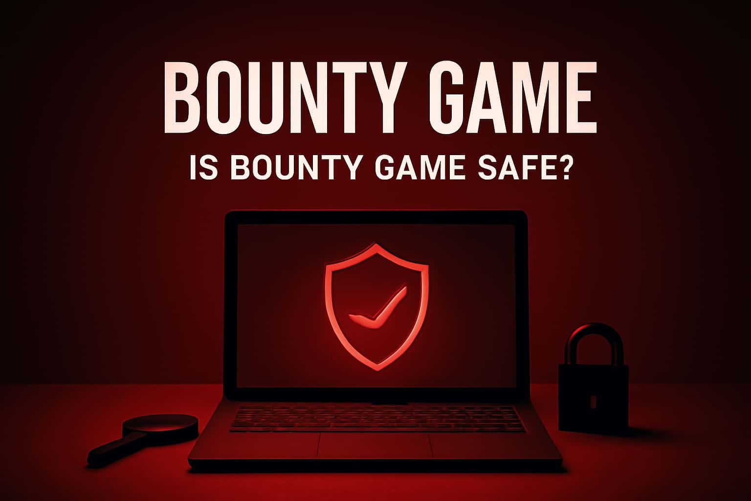 An informative scene illustrating safety features of Bounty Game.