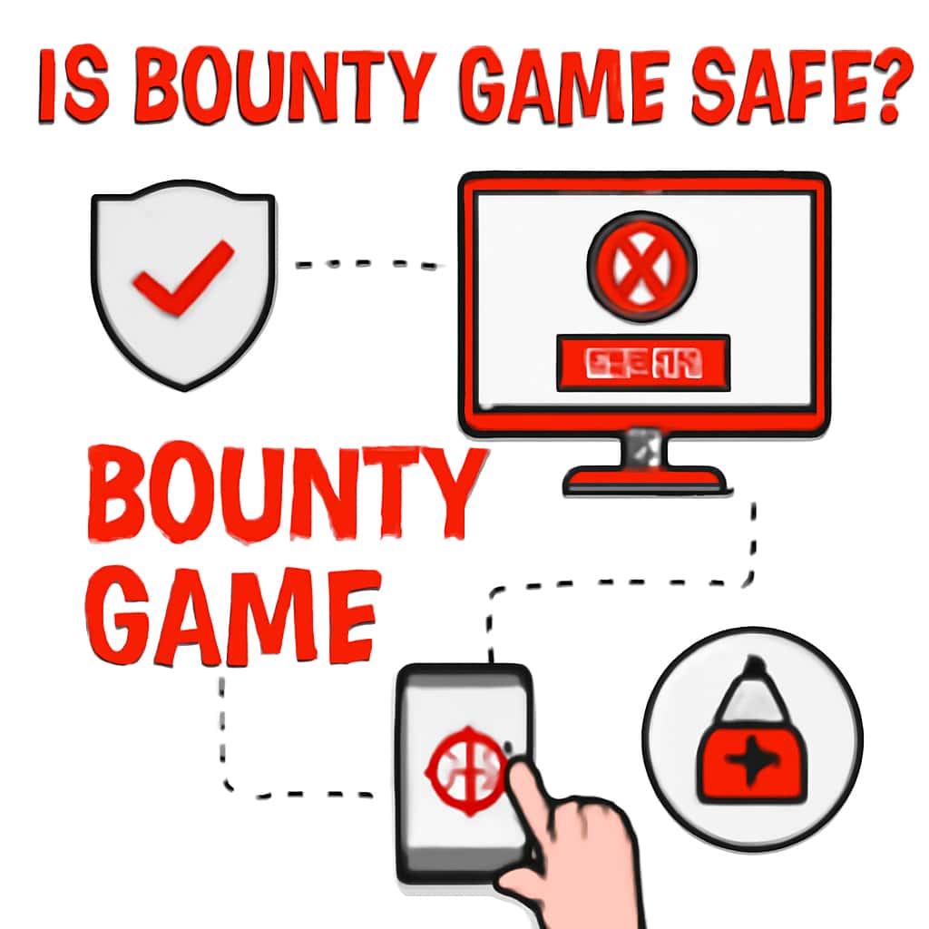 An educational diagram showing the safety measures of Bounty Game.