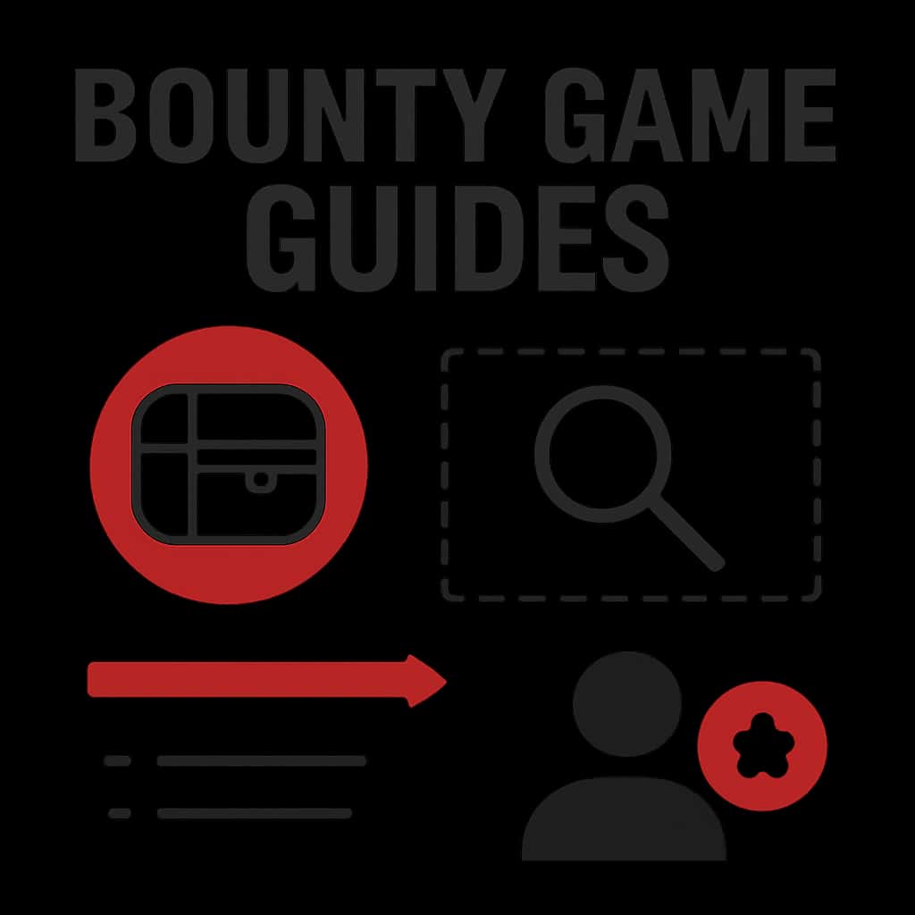 Diagram explaining Bounty Game Guides.